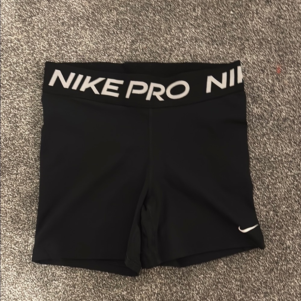 Nike Pro Women's Athletic Black Shorts